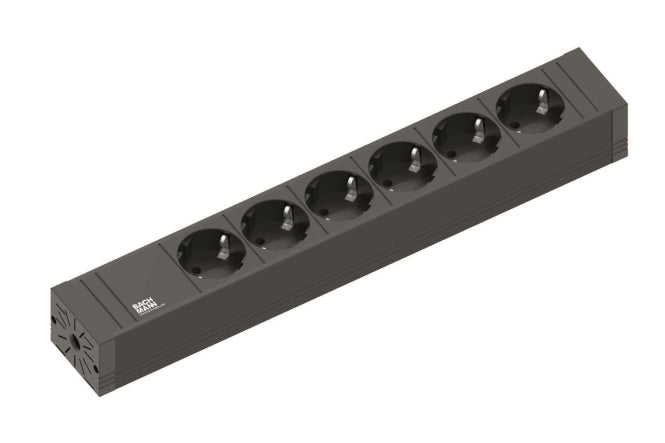 Bachmann Steckdosenleiste 6fach 420.0018 Connect Line.Schalter