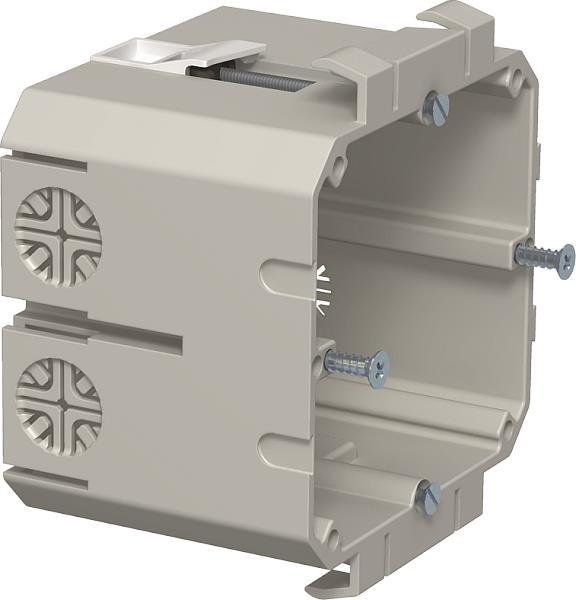 OBO 2390/8T Geräteeinbaudose 1-fach      f.GEK PVC steingrau RAL7030 6270743