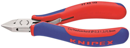 Knipex Elektronik-Seitenschneider 115mm  Kopf spiegelpoliert              7742115