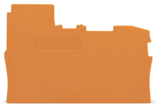 WAGO 2002-7192 Abschluss-und             Zwischenplatte,0,8 mm dick,orange