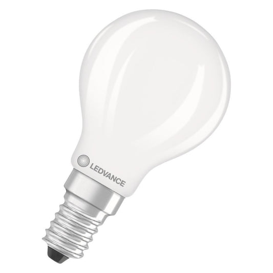 LEDV LED Tropfen 1,8-25W/827 250lm           E14 Filament matt 300°        EEK D