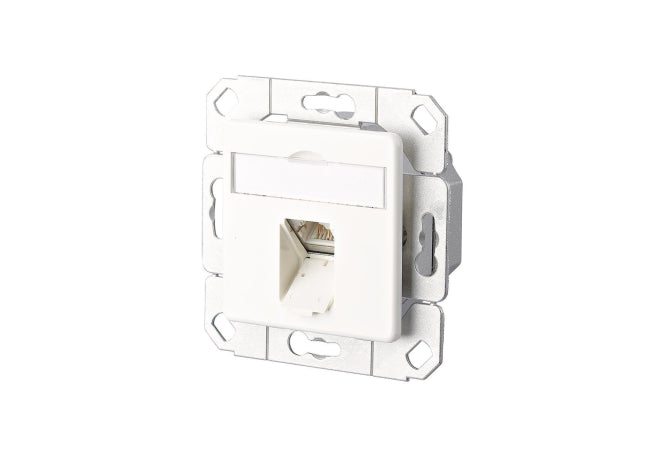 Metz Dat-Dose E-DAT C6 8(8)UPk rw Cat6      RAL 9010             1307371102-I