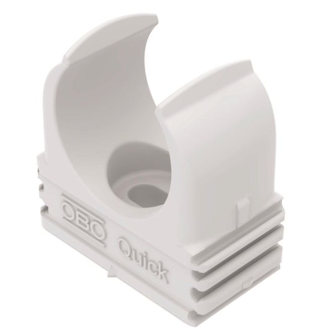 OBO 2955 F M20 RW Quick-Schelle          flammwidrig M20 PP rws RAL9010 2149357