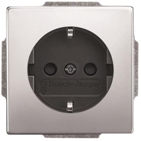 BJ pur edelstahl Schuko      20EUCKS-866 Kombi mit erh. Ber.-sch. / Edelstahl