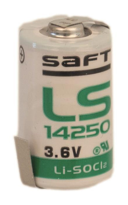 Saft                      LS14250-LF-Z   Batterie Lithium 3,6V 1/2AA 1200mAh