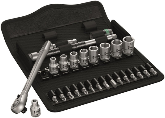 Wera Metall-Knarrensatz 8100 SA 8 Zyklop mit Umschalthebel            05004018001