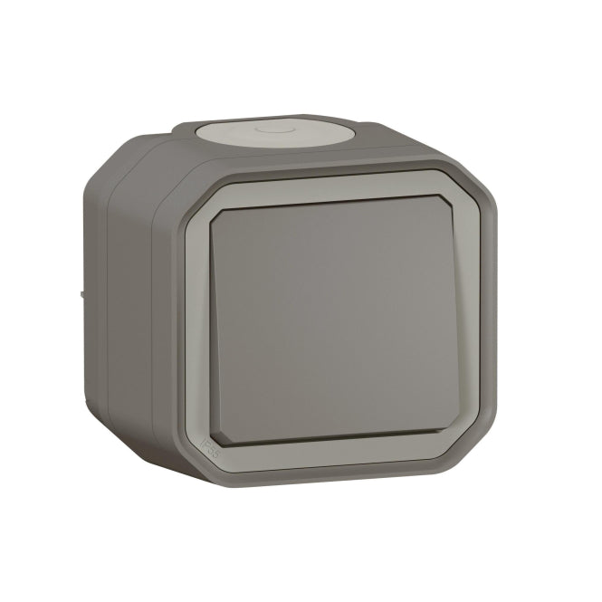Legrand 069761L Plexo New FRAP IP44      Wechselschalter anthrazit 10A