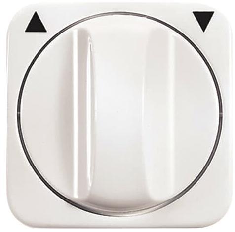 BJ Reflex SI Abdeckung        2542DR-214   für Jalousie-Drehgriff alpinweiss