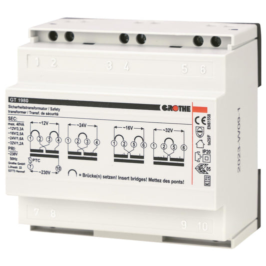 GRO Trafo 12/16/24/32V             14140    GT 1980 3,3/2,5/1,6/1,2A REG