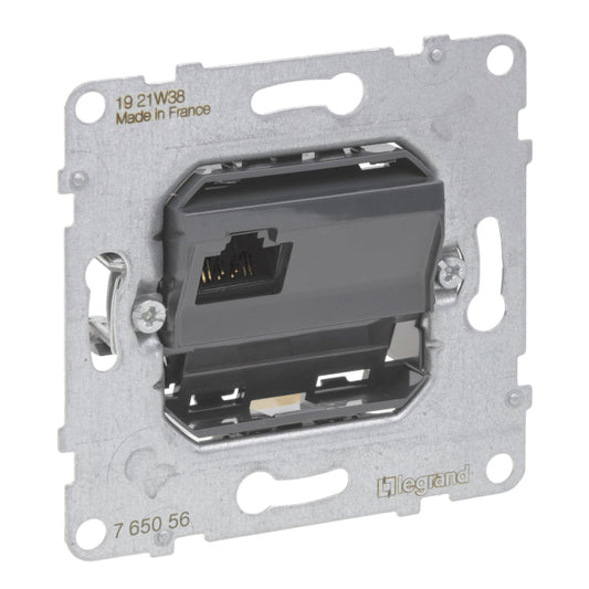 Legrand 765056 SEANO Einsatz Datendose   RJ45 Kat.6 UTP ungeschirmt