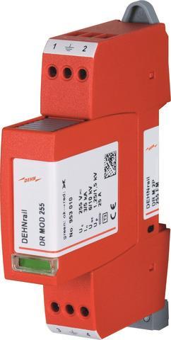 DEHN Rail Überspannungsableiter   953205     2-polig 255 DR M 2P 255 FM