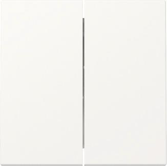GIRA 329527 Wippe 2fach System 55        Reinweiß seidenmatt