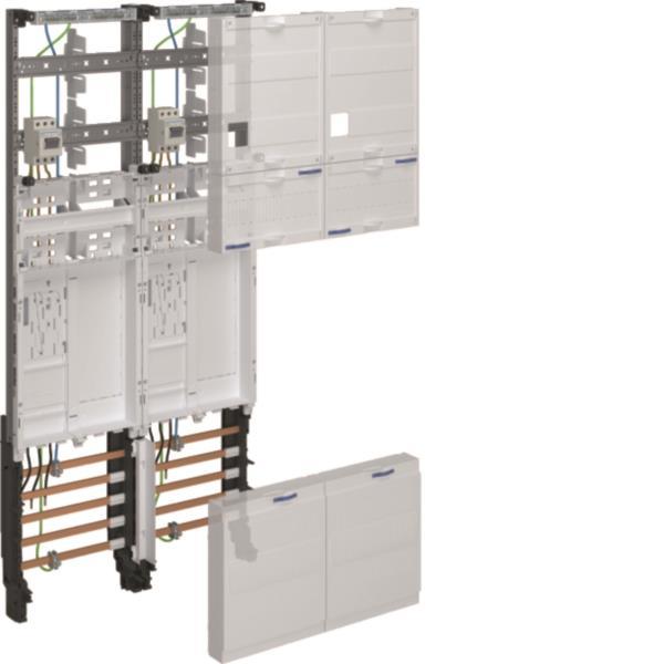 Hager Komplettfeld universZ     ZK3EL22T 1050mm 2 Zählerplätze,eHz 2-feld,