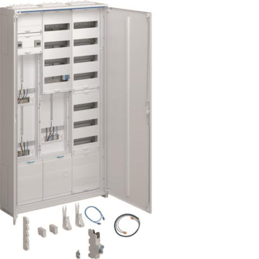 Hager Komplettschrank univ.Z  ZB533M28CT 2ZP 1SG APZ VT7 f.WP H=1400mm 3-f.ESA,