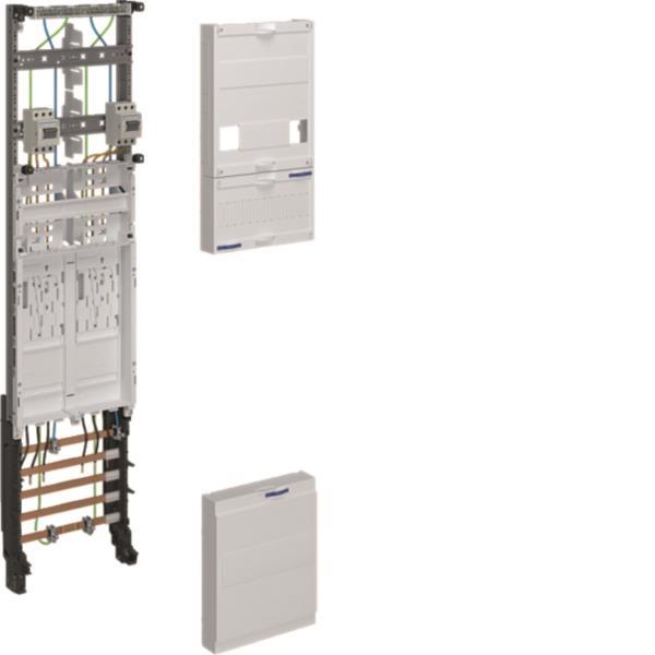 Hager Komplettfeld univers Z 2  ZH3EL22T Zählerplätze BKE-I H=1050mm 1-feldig
