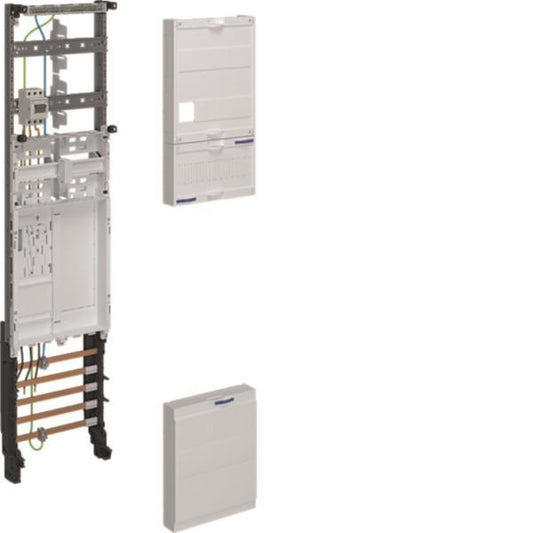 Hager Komplettfeld univers Z 1  ZH3EL27T Zählerplatz BKE-I H=1050mm 1-feldig