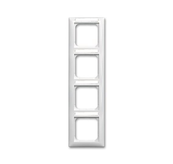 BJ Rahmen 4-fach             1724 NS-914   beschriftbar aws Busch-Balance SI