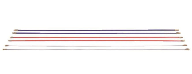 Hellermann CS-P4 Cable Scout+Zubehör Erw stangen 4mm weiss Paar 897-90005