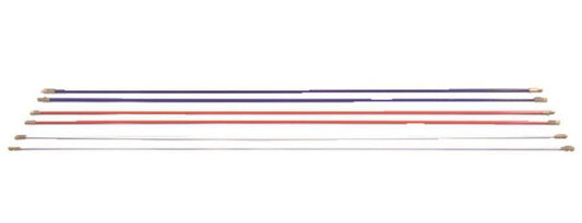 Hellermann CS-P4 Cable Scout+Zubehör Erw stangen 4mm weiss Paar 897-90005