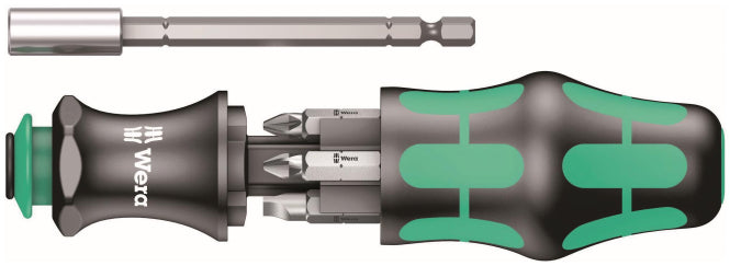 Wera Kraftform Kompaktwerkzeug 28        6 Bits im Griff integriert   05073240001