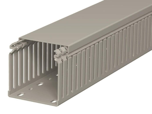 OBO LKV 75075 Verdrahtungskanal          ** 75x75x2000 PVC steingrau RAL7030 6178
