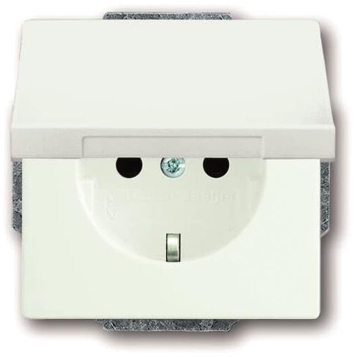 BJ SCHUKO Steckdose           20 EUK-884   Klappdeckel