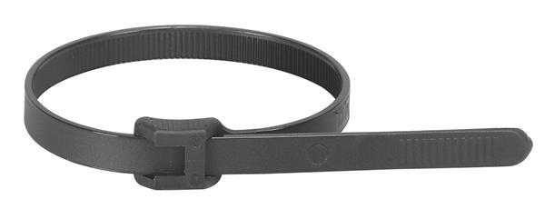 Legrand 031919 Kabelbinder Colson        schwarz außenverzahnt 9x357mm UV-best.