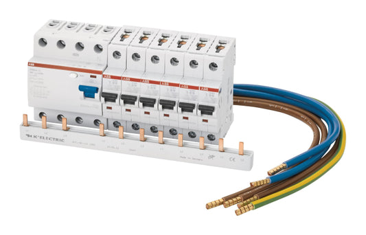 f-tronic Verdrahtungspaket 6xLS   VF-Set B16A 1polig 1xFi40/0,03A 7110391