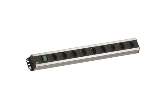 Bachmann Handwerkerleiste        300.004 9xSchuko 1xSchalter Strom 2m Schuko