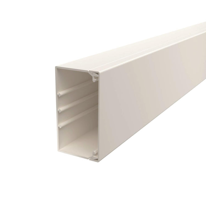 OBO WDK60110RW Wand-u.Deckenkanal        m.Bodenlochung 60x110x2000 PVC 6191215