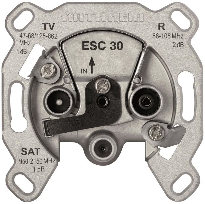 KATH Antennendose Stich 3fach     ESC 30     AD:1dB