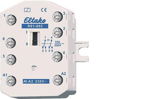 Eltako R81-002-230V Schaltrelais 2We 10A                                81002430