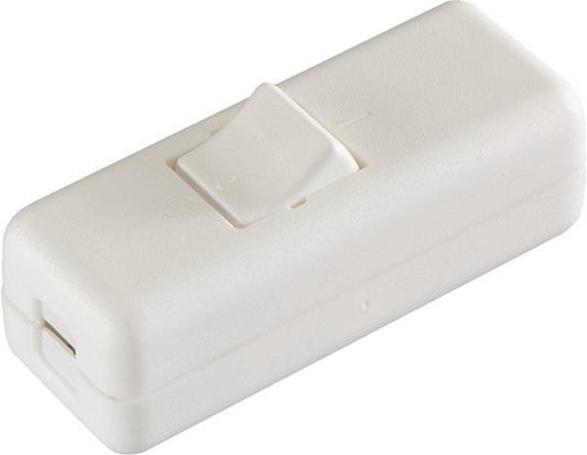 Bachmann Schnur-Zwischenschalter 924.052 Serie 8010 ws/ws Ausschalter 2pol