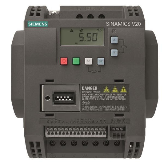 Siemens 6SL32105BE275CV0 SINAMICS V20    3AC380-480V -15/+10% Nennleist. 7,5kW