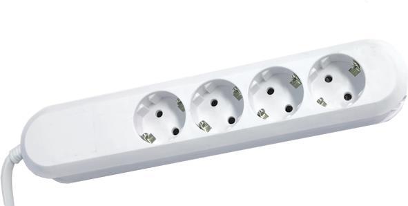 SST Steckdosenleiste            ZAX 7619    4-fach ohne Schalter