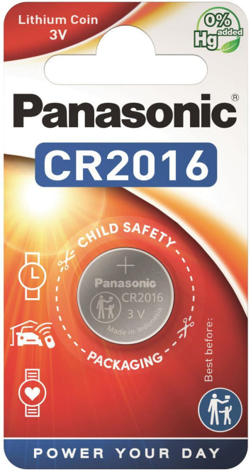 Panasonic Lithium Power      CR2016EL/1B Knopfzellen Lithium  *Blister a 1 Stück*