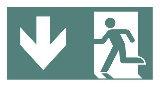 CEAG Piktogrammscheibe PU    40071354132     einseitig Pfeil unten für Style