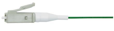 TG Faserpigtail 9/125 OS2  L00879A0013   L=2m LC/APC Stecker grün