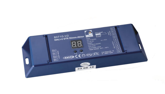 RUTEC DALI2 Dimm-Aktor 24V 480W 80710-V2 12V 240W f.VARDAflex 4x1 Kanal einfarbig