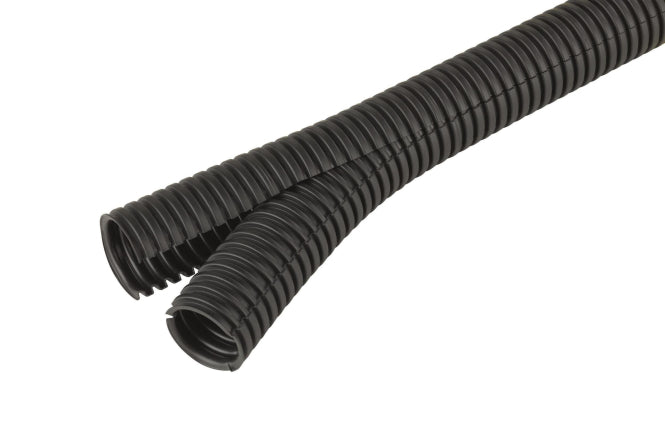 Fränkische Co-flex PP NW 23 50m-Ring     schwarz Ku-Wellrohr geschlitzt 37002300
