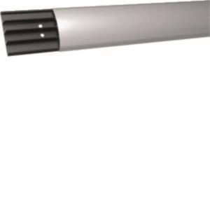 Hager Aufbodenkanal         SLA180750ELN m.4Kammern OT Alu/UT PVC SLA 18x75 elox.