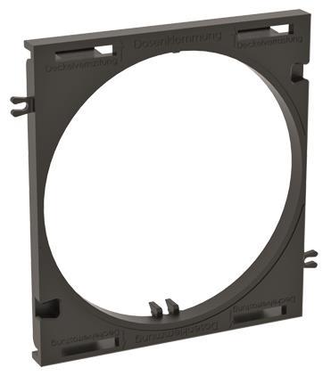 GGK BR easy 1f schwarz    BR-HWD-Adapter Polyamid (glasfaserv.) VE10er Pack 3696