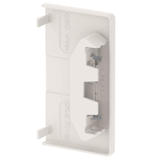 OBO GKH-E70130RW Endstück halogenfrei    70x130 PC/ABS reinweiß RAL9010 6114280