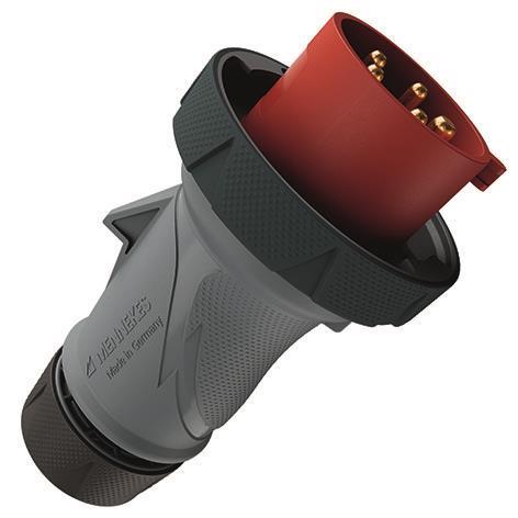 Mennekes Stecker PowerTOP  Xtra m. 13629 ErgoCONTACT  32 A 5 p 400V IP67 / IP69