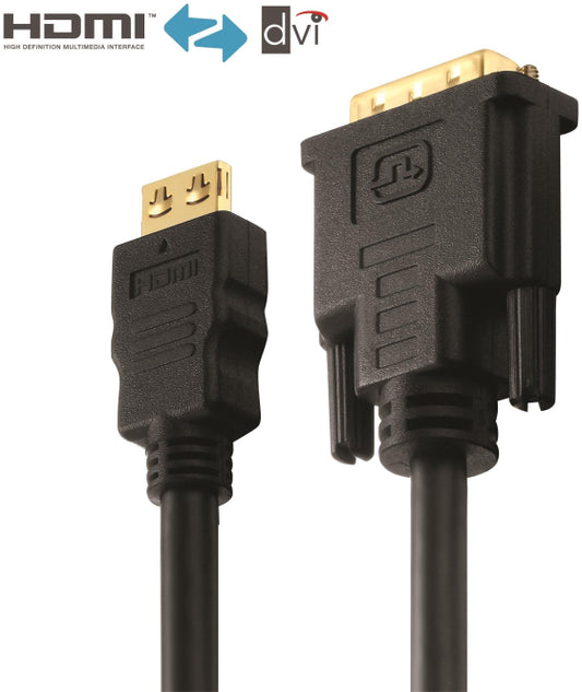 PureLink HDMI/DVI-Kabel 2m    PI3000-020 PureInstall,DVI-D(24+1 Single Link),SLS
