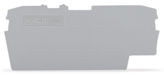 WAGO 2002-1691 Abschluss-und             Zwischenplatte,1 mm dick,grau