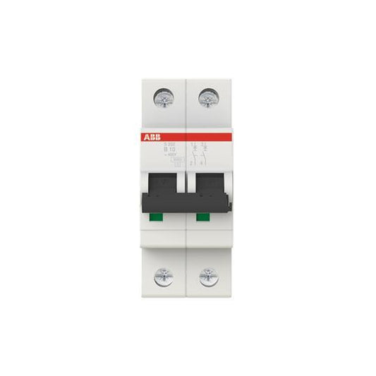 ABB Automat B 10A               S202-B10    2-polig 6KA Compact