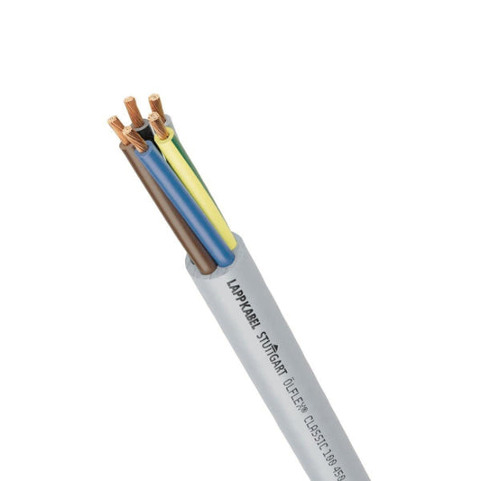 LAPP ÖLFLEX CLASSIC 100 7G2,5 450/750V     PVC Mantel farbige Adern 0010091/1000