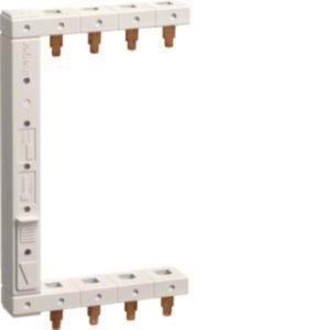 Hager Phasenschiene 3+N-polig    KCF663L 2reihig 125mm links vertikal