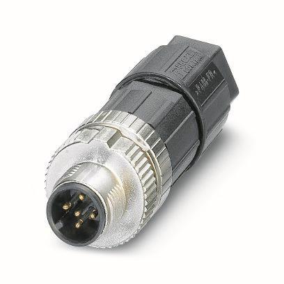 Phoenix 1424649         SACC-M12MS-5PL M M12-Steckverbinder, Stecker, 5-polig